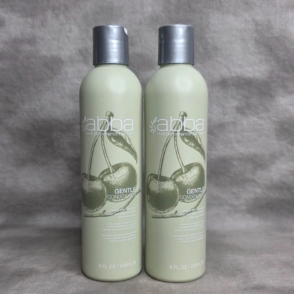 (X2) ABBA Gentle Conditioner 8‎ fl oz w/Cherry Bark & Aloe